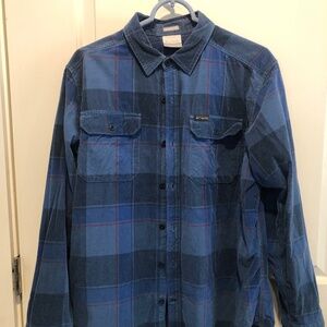 Columbia corduroy flannel